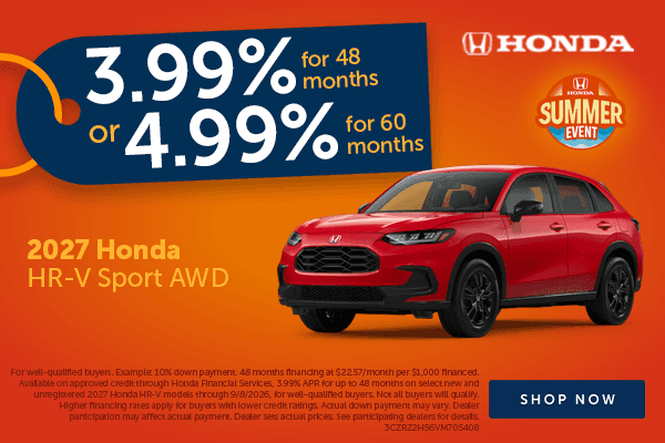 HR-V Savings!
