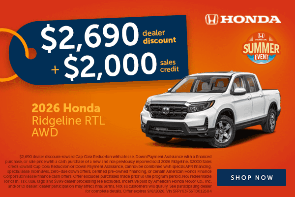 Ridgeline Savings!