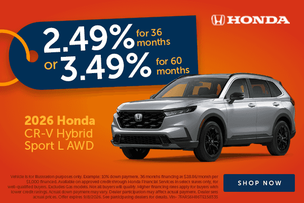 CR-V Hybrid Savings!