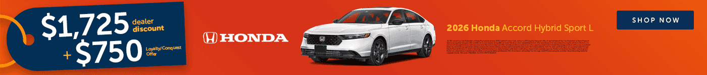 May Accord Hybrid Offer