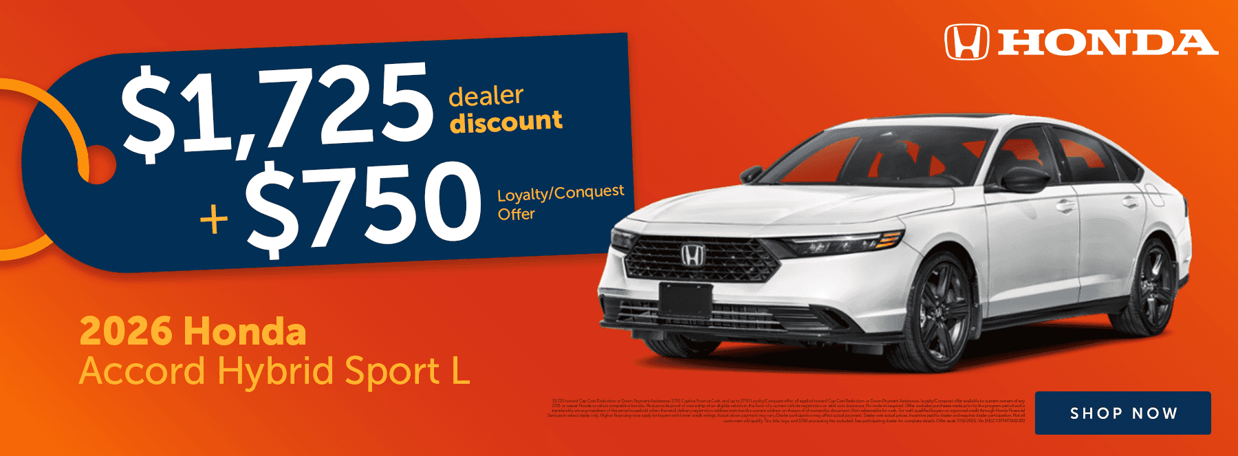 May Accord Hybrid Offer