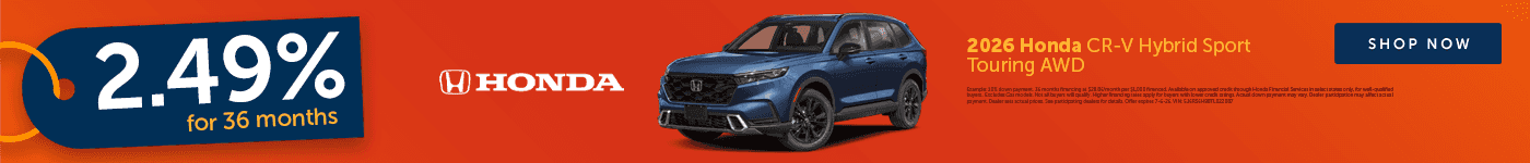 May CR-V Hybrid Offer
