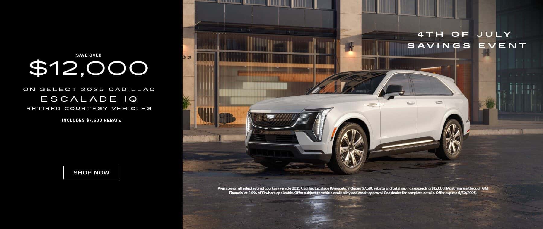 Escalade June Offer