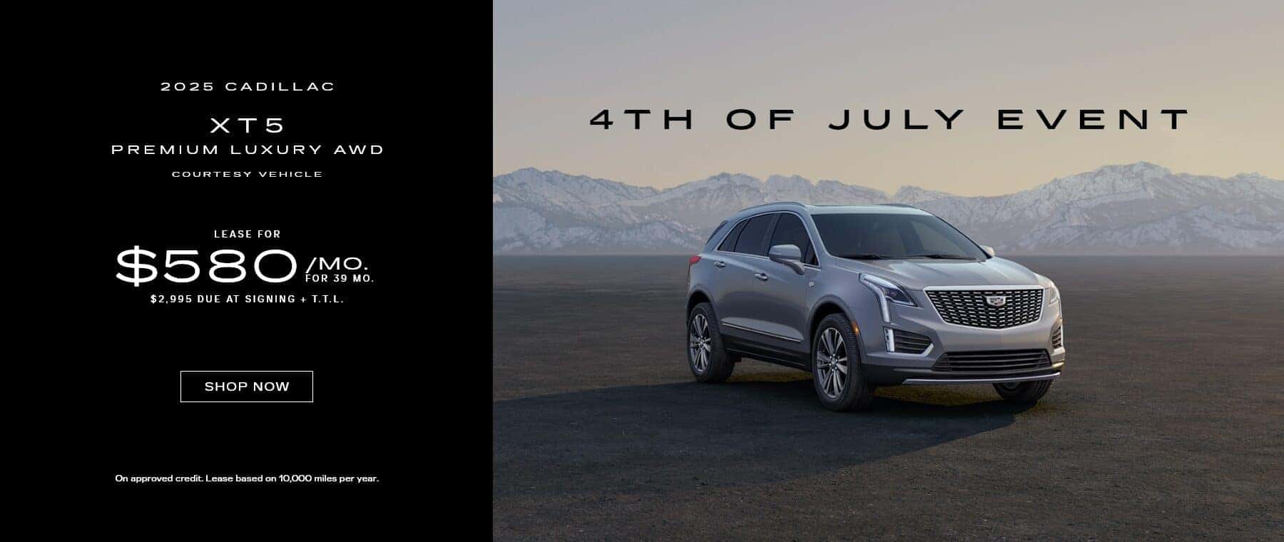 XT5 | July Offer