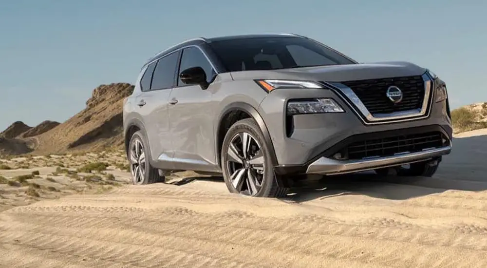 nissan rogue gray 2021