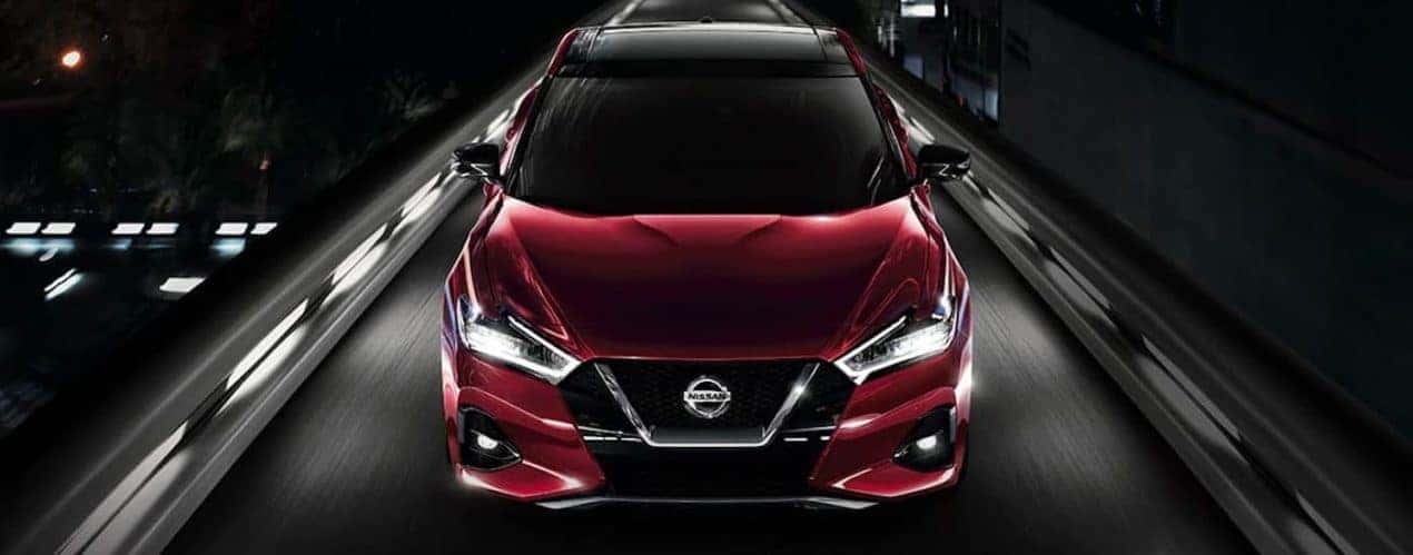 2021 nissan maxima red