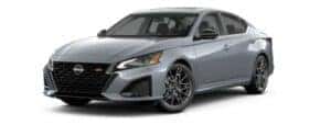 A grey 2023 Nissan Altima SR is angled left.