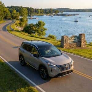 2026 Nissan Rogue driving in Gallatin
