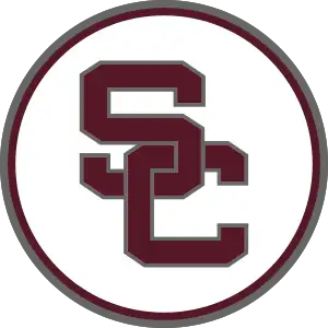 Station Camp High School logo with a burgundy S and C interlocking