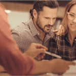 Couple Applying for Loan