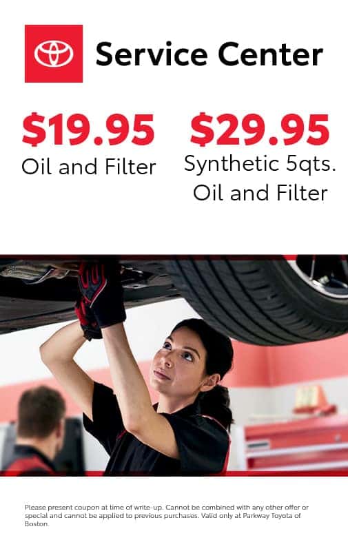 Toyota Parts Specials Dedham | Parkway Toyota of Boston