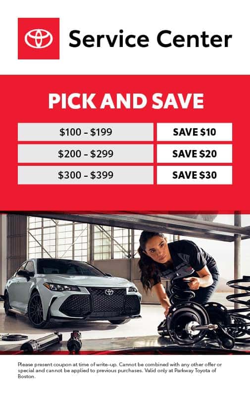 Toyota Parts Specials Dedham | Parkway Toyota of Boston