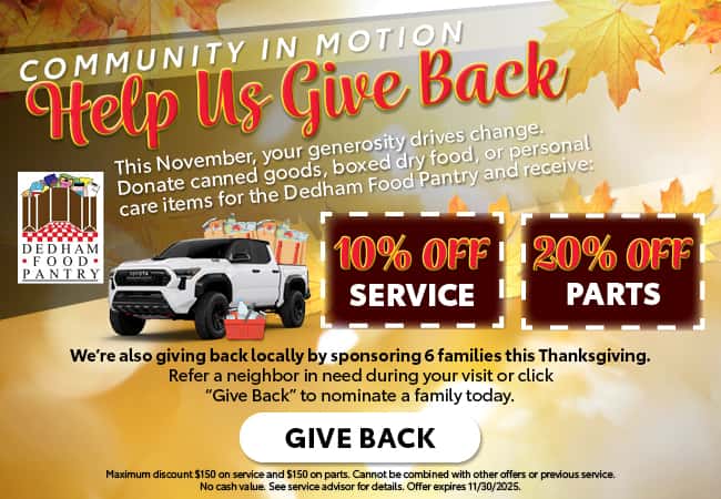 Service Specials