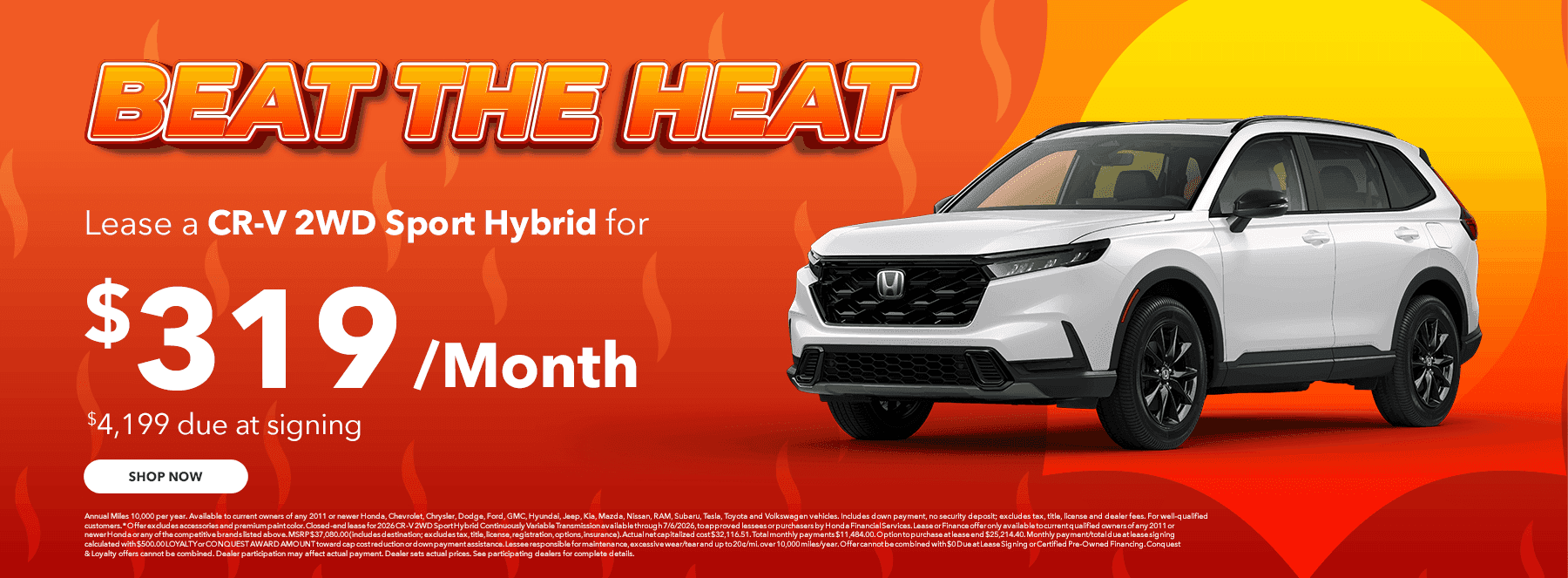 Lease a CR-V 2WD Sport Hybrid