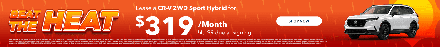 Lease a CR-V 2WD Sport Hybrid