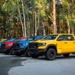 RAM truck towing