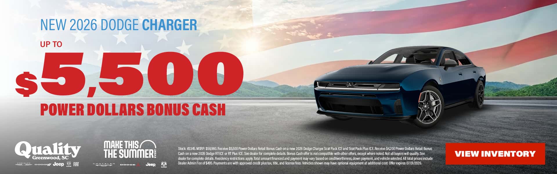 Up to $5,500 Power Dollars Bonus Cash