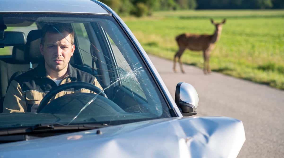 I hit a deer what do I do