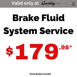 Brake fluid service