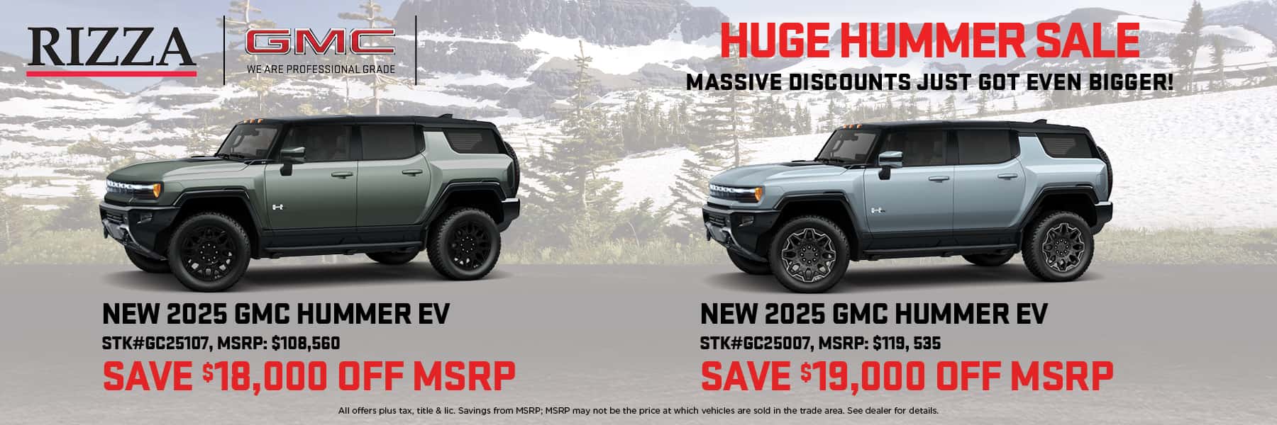 Huge Hummer Sale Massive Discounts Just Got Even Bigger!