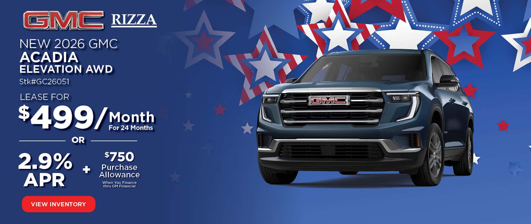 2026 GMC Acadia