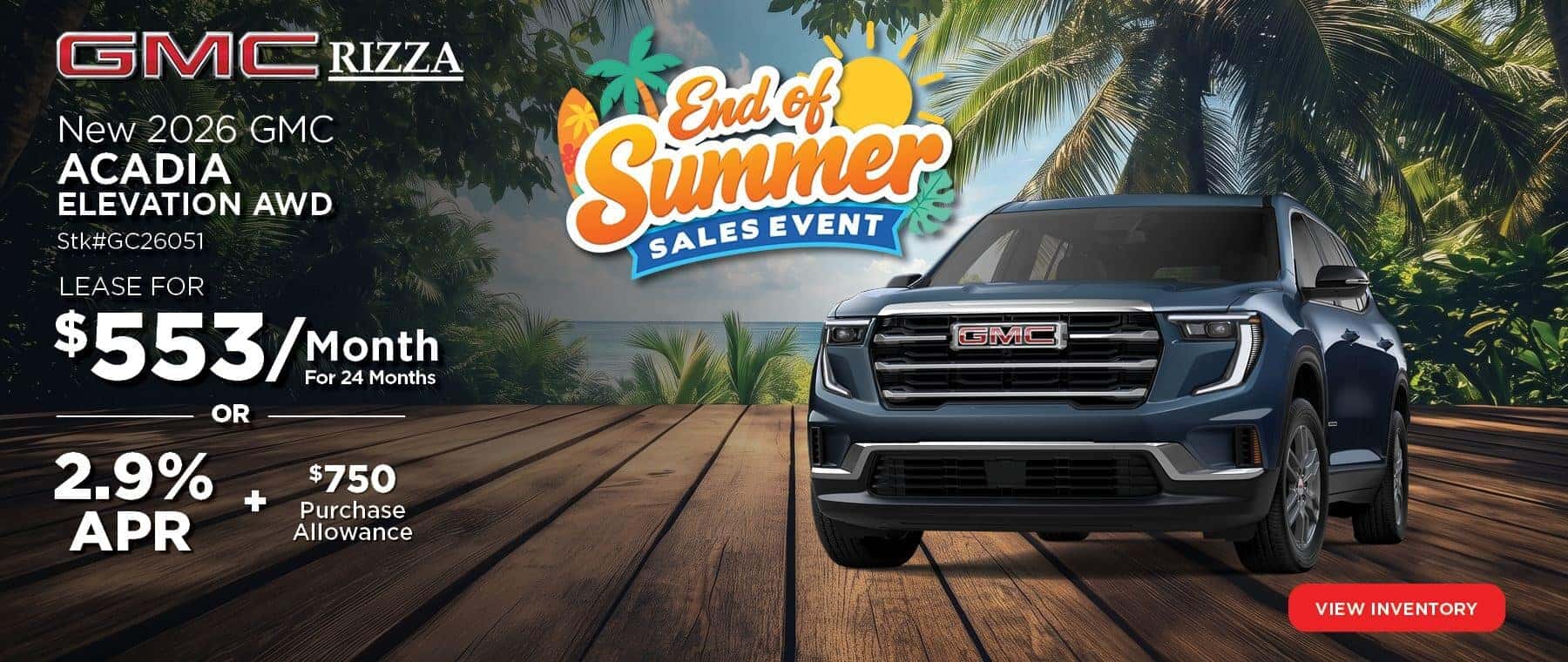 2026 GMC Acadia Elevation AWD