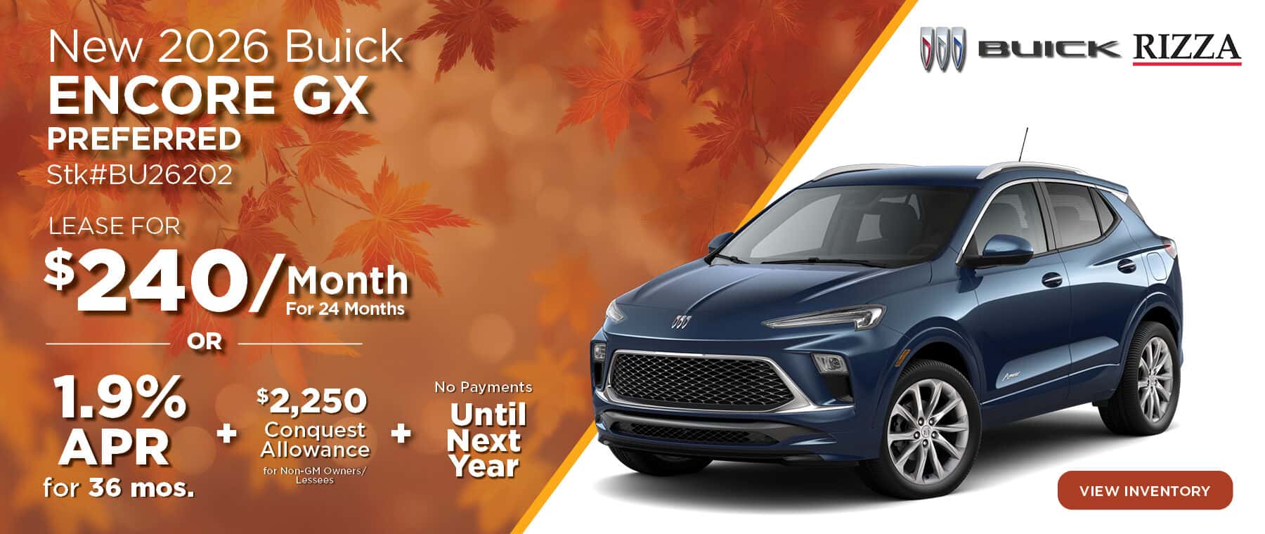 New 2026 Buick Encore GX Preferred
