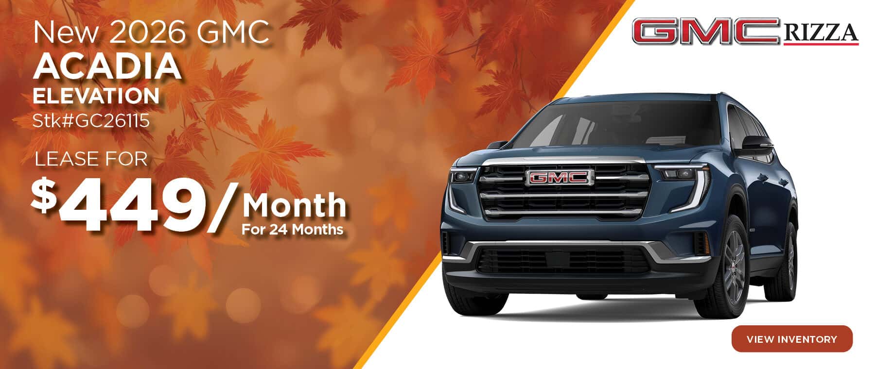 New 2026 GMC Acadia Elevation