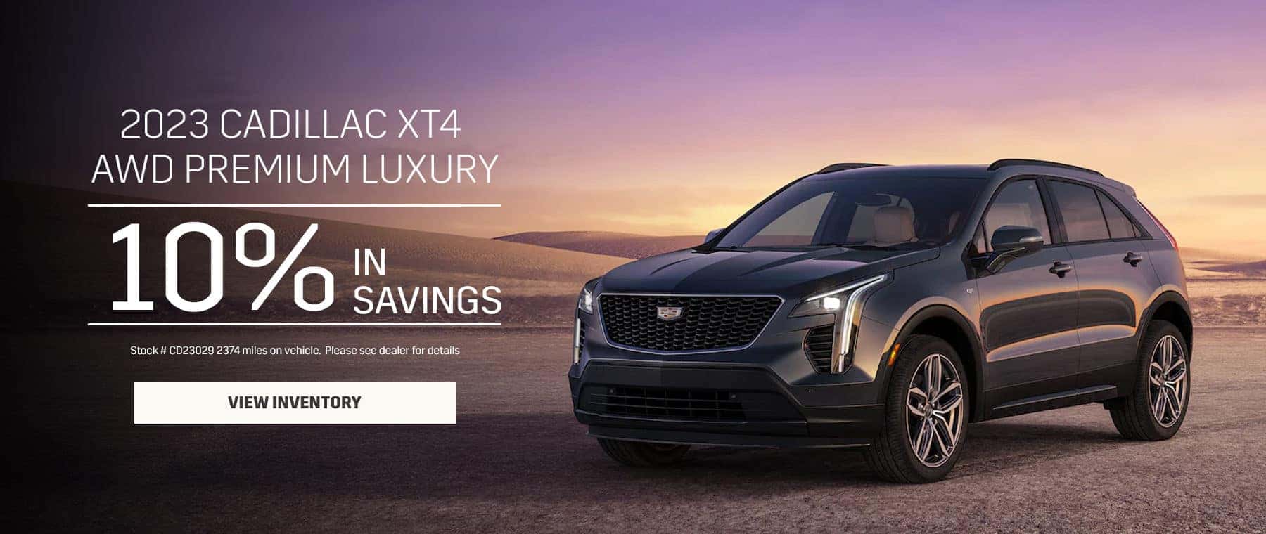 2023 Cadillac XT4 AWD Premium Luxury 10% savings