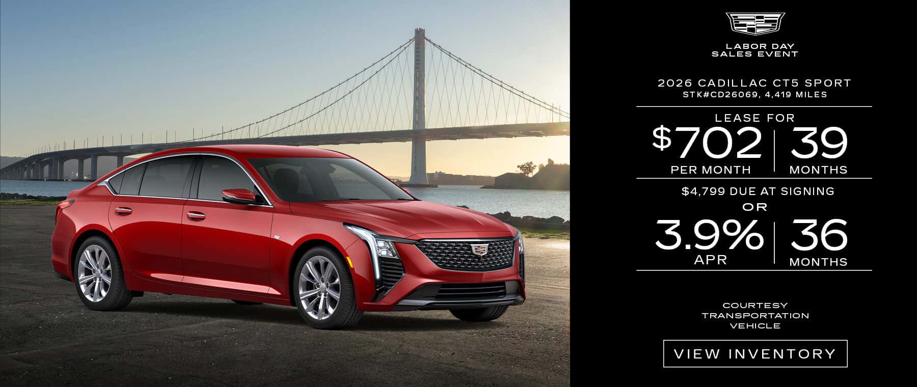 2026 Cadillac CT5 Special