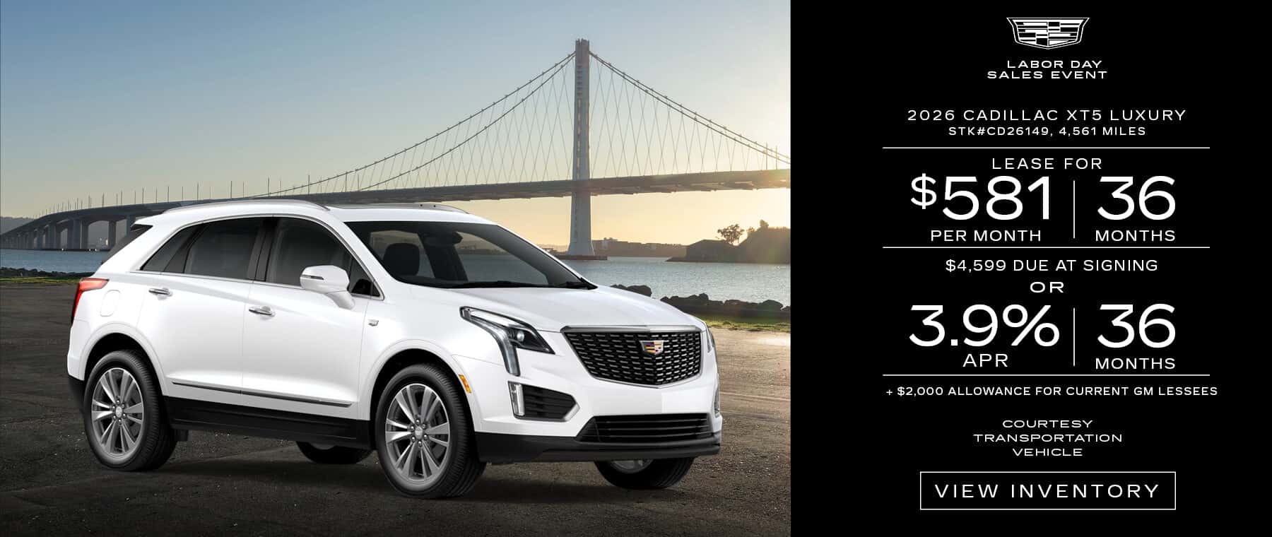 2026 Cadillac XT5 Special