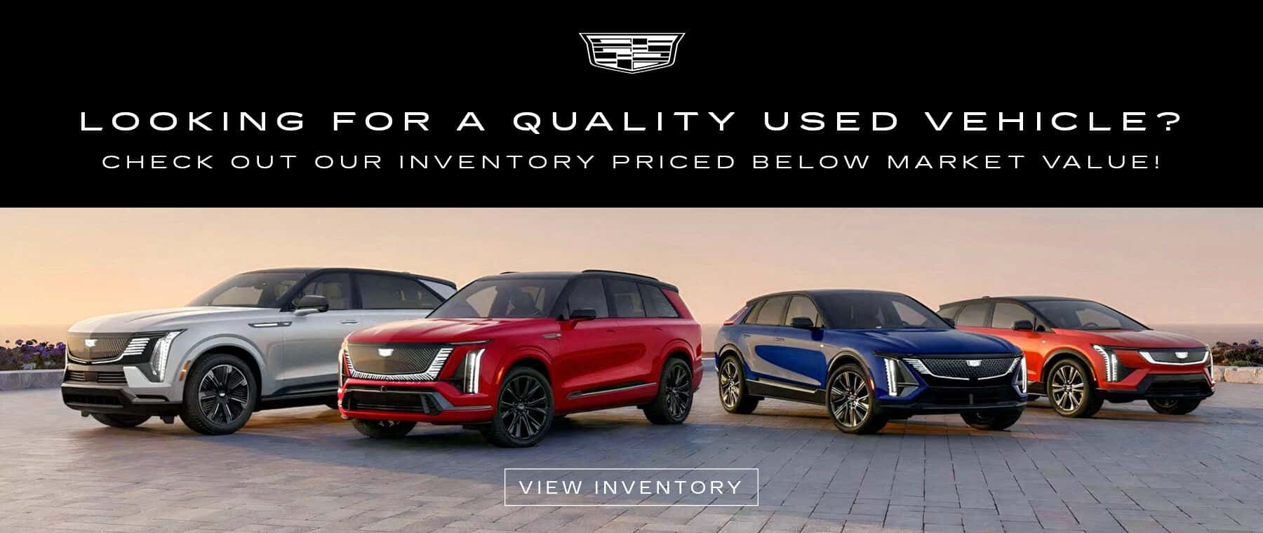 Below Market Value Priced Inventory