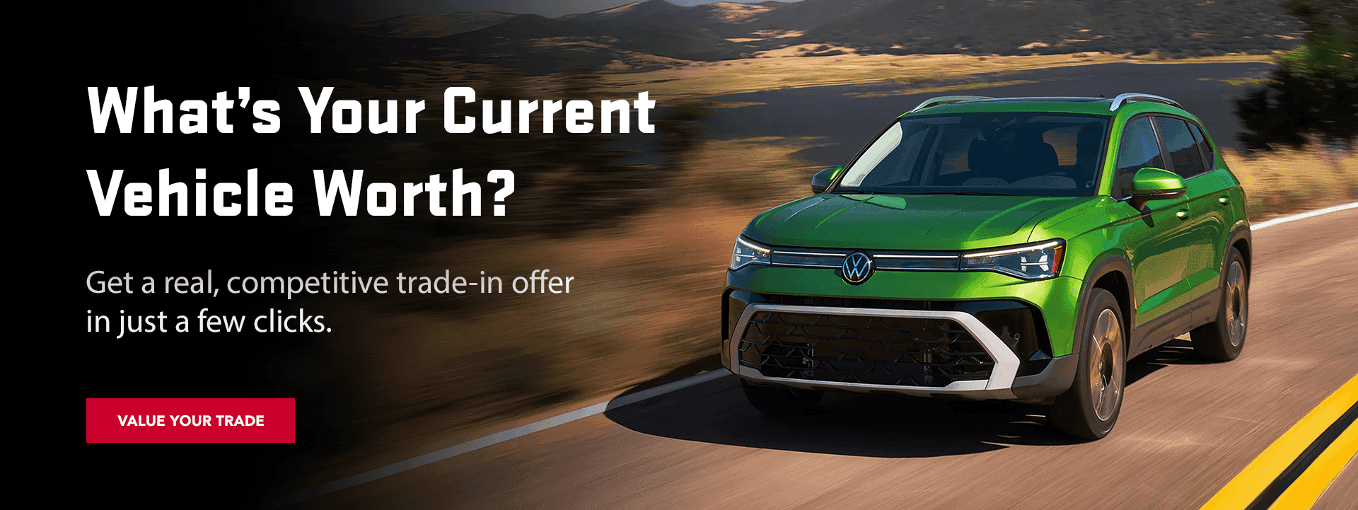 Current Vehicle banner