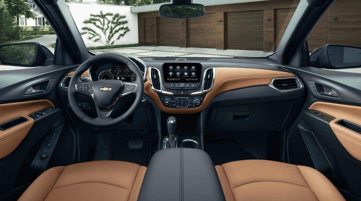 Interior of 2021 Equinox - Monroe, LA