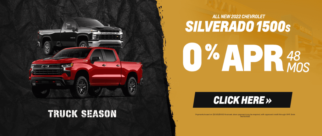 All New 2022 Silverado 1500s