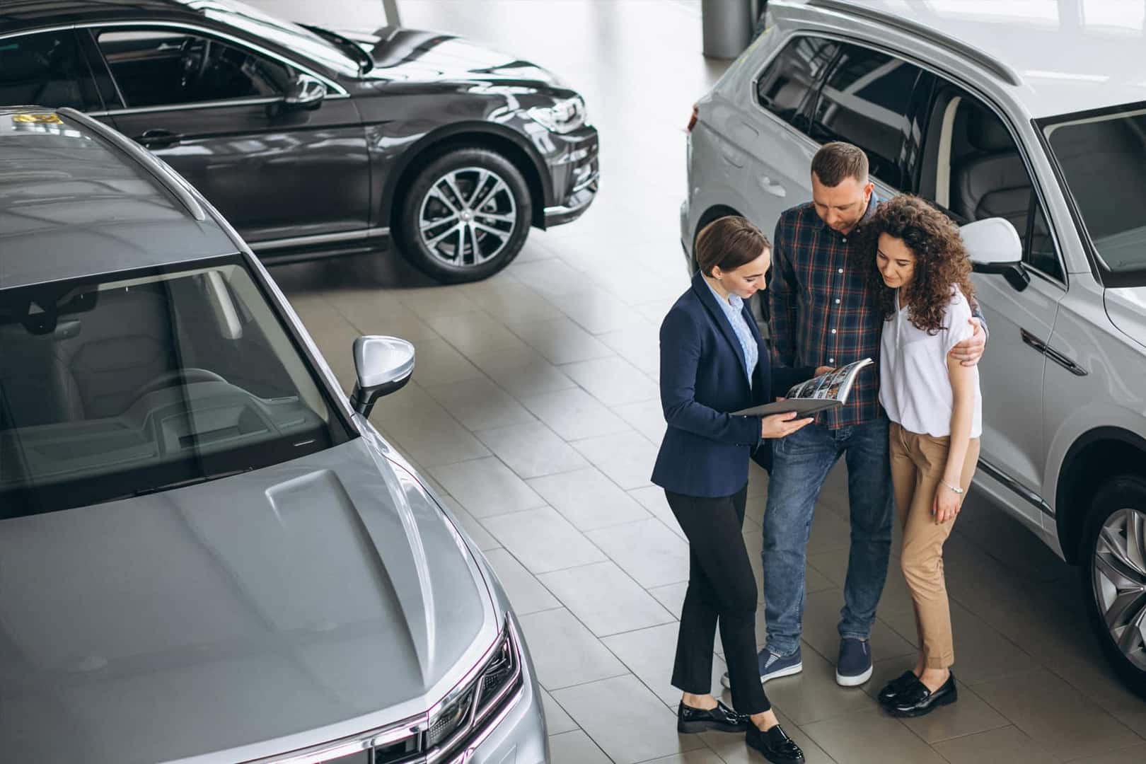 Couple Shopping for a New Chevy SUV near West Monroe, LA
