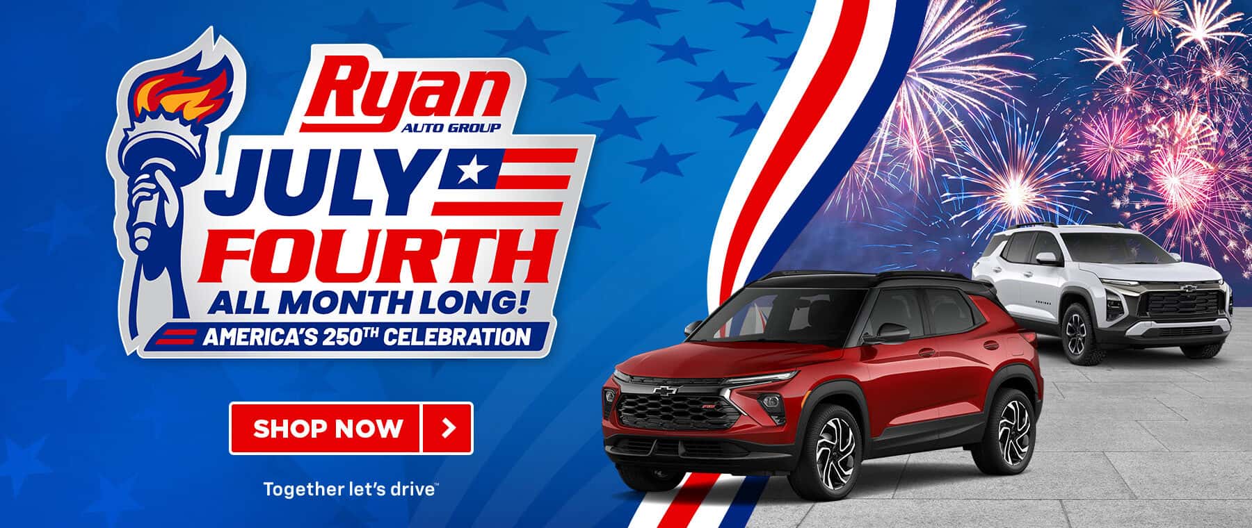 July 4th All Month Long