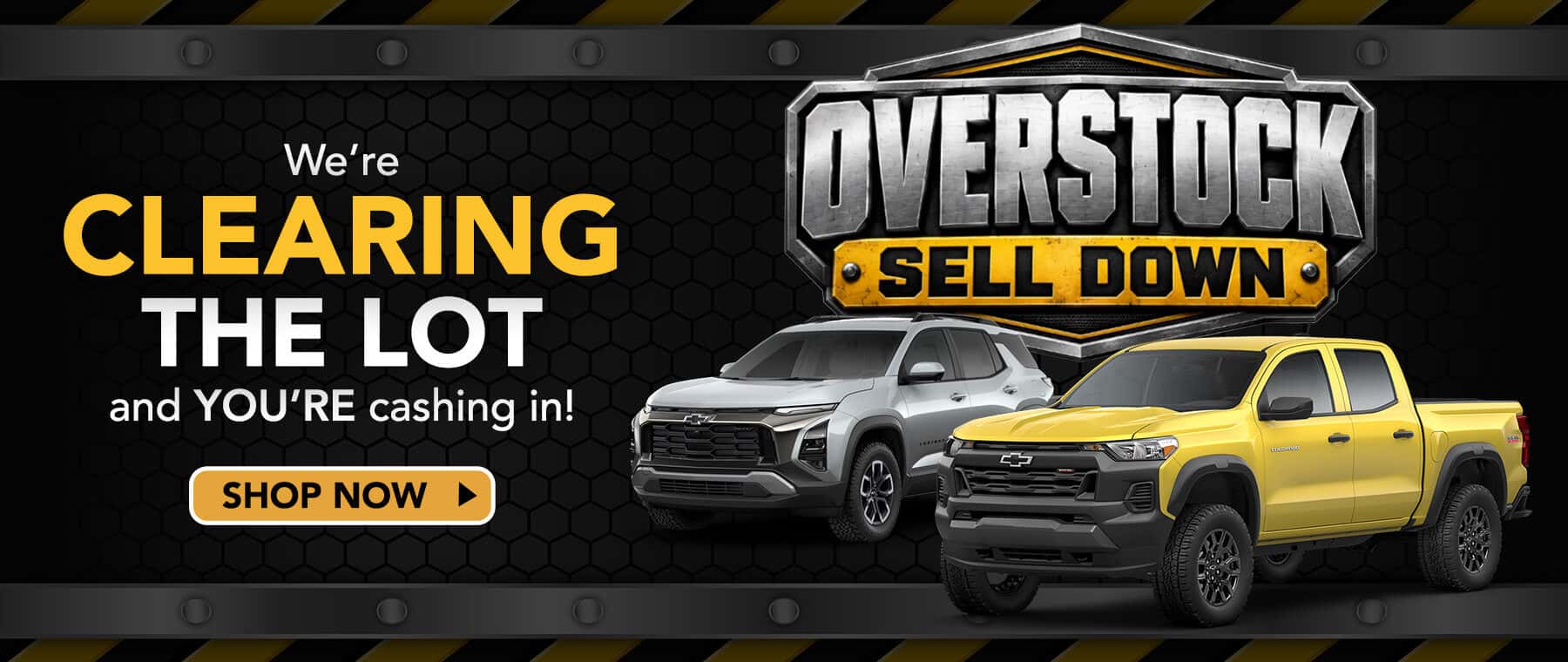 overstock sale