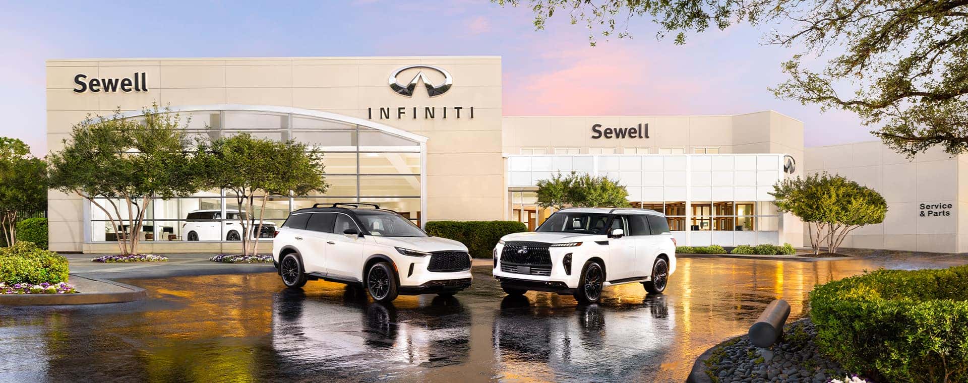 Sewell INFINITI dealership exterior