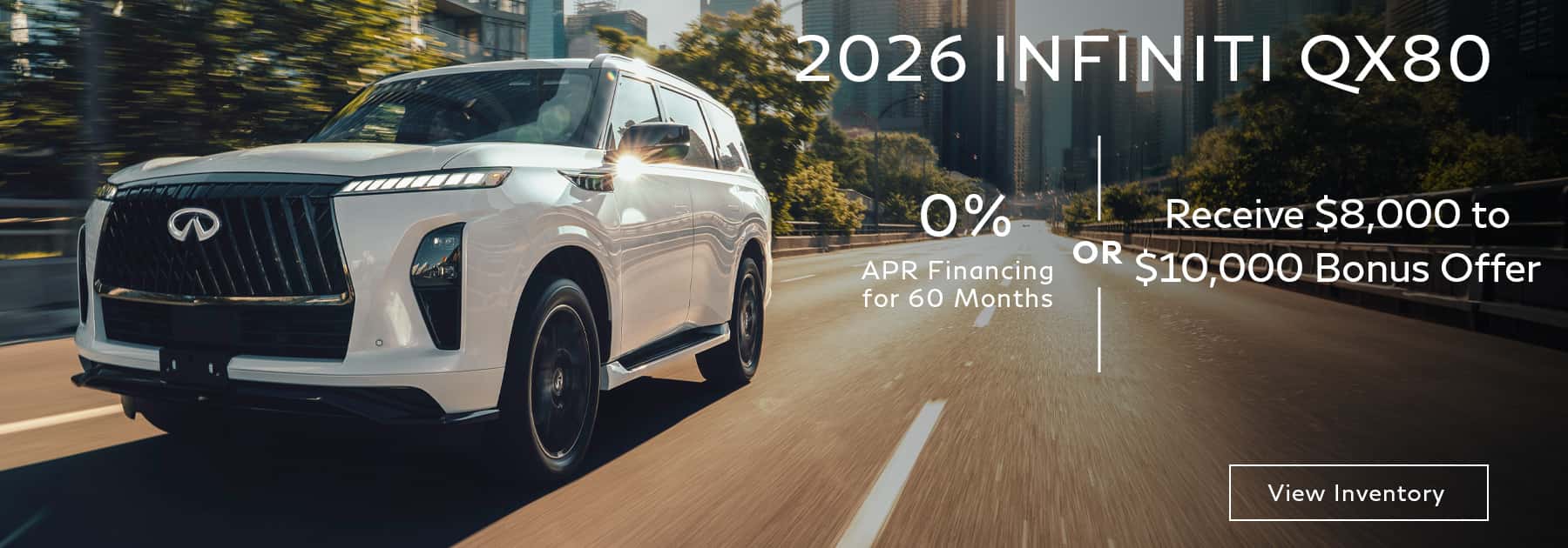 2026 QX80