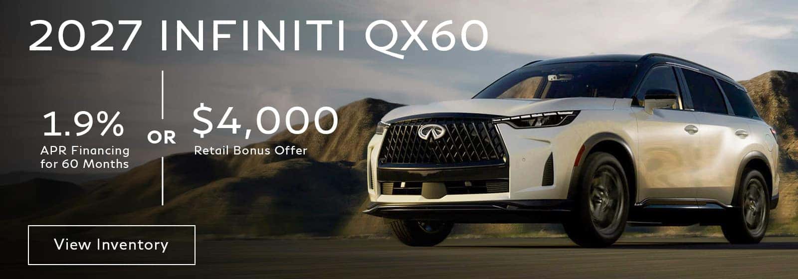 QX60 Offer