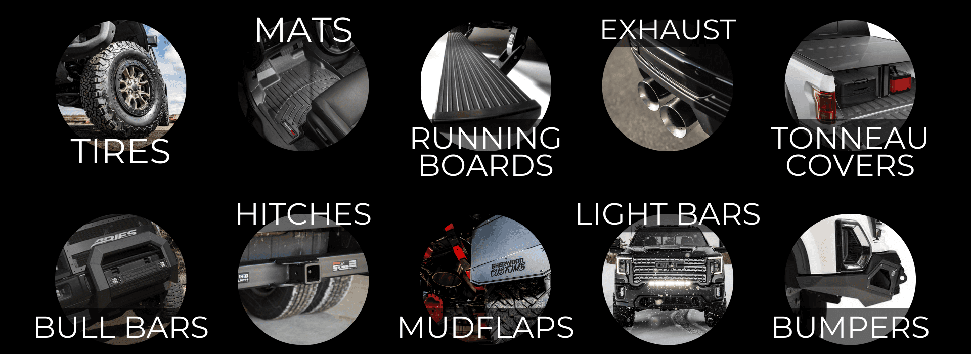 Sherwood Customs Our Range of Accessories Sherwood Motorcars