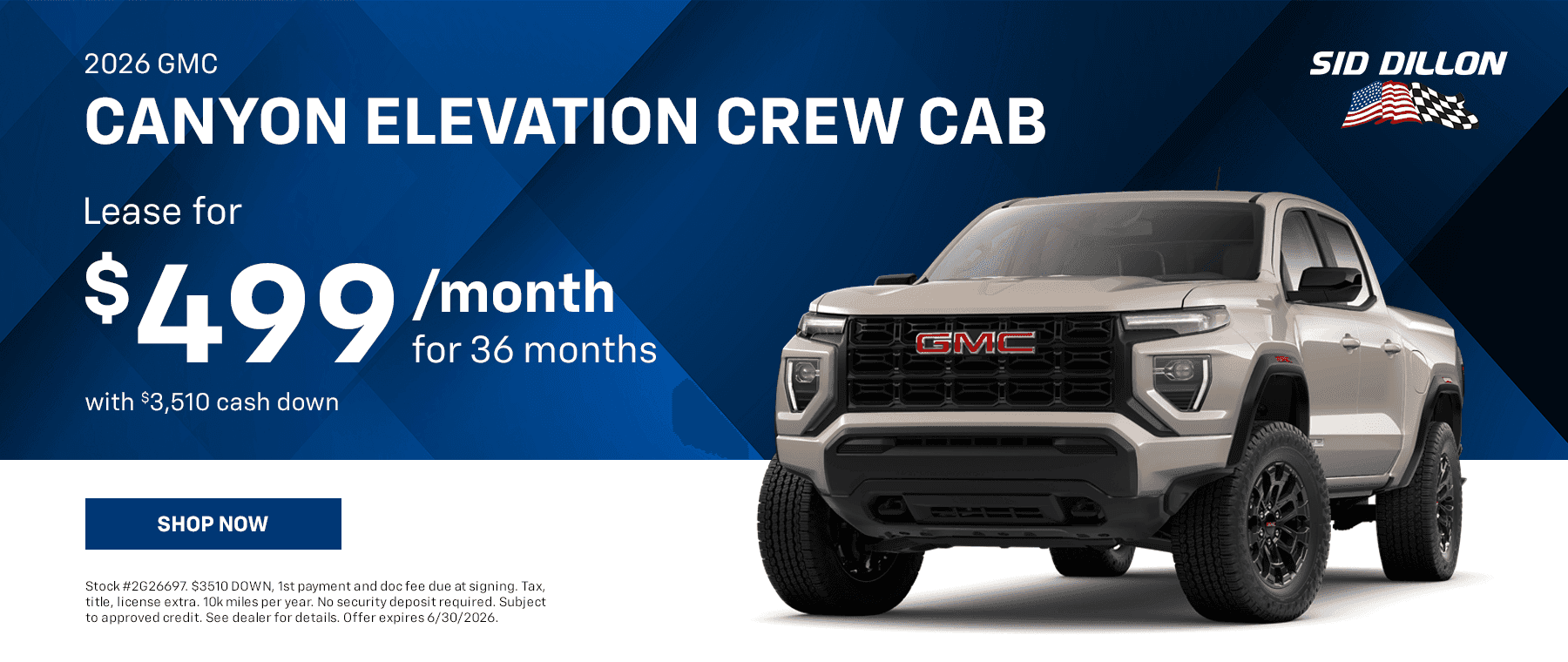 2026 GMC Canyon Elevation Crew Cab