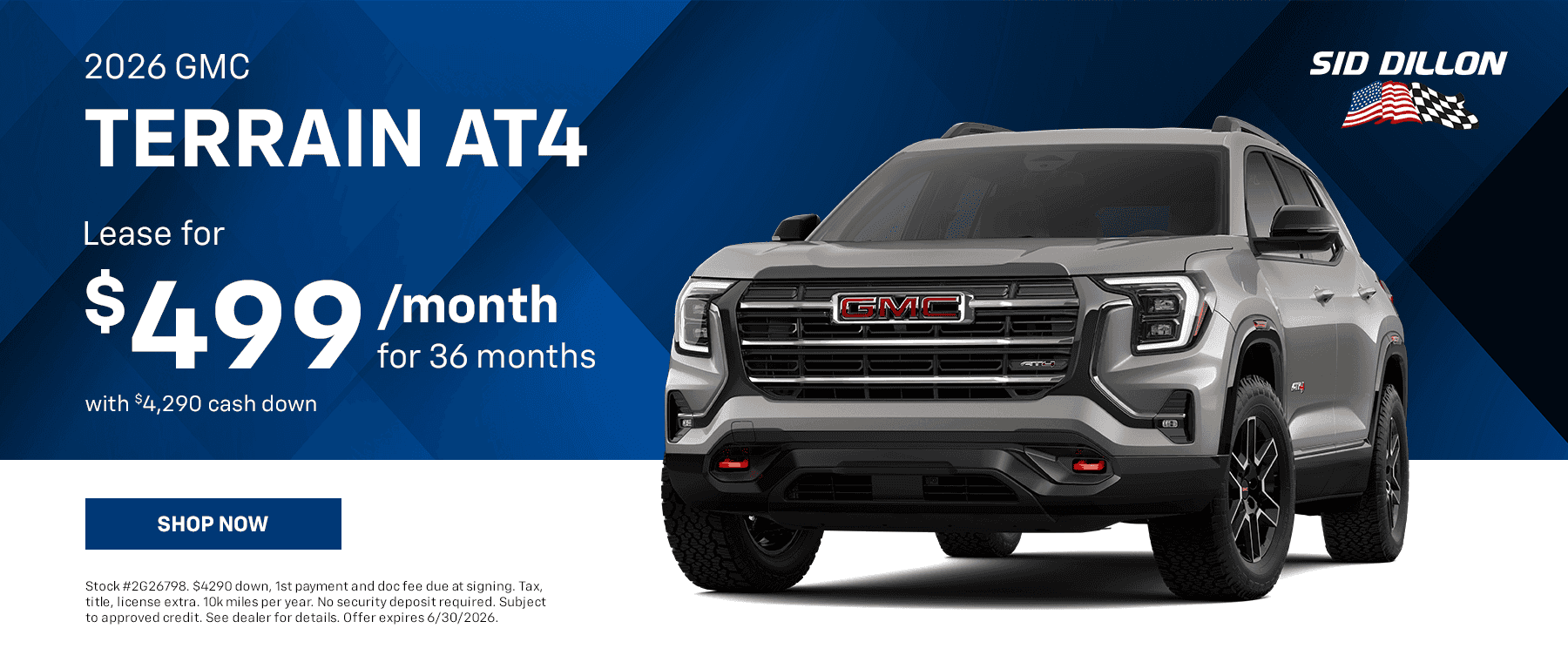 2026 GMC Terrain AT4