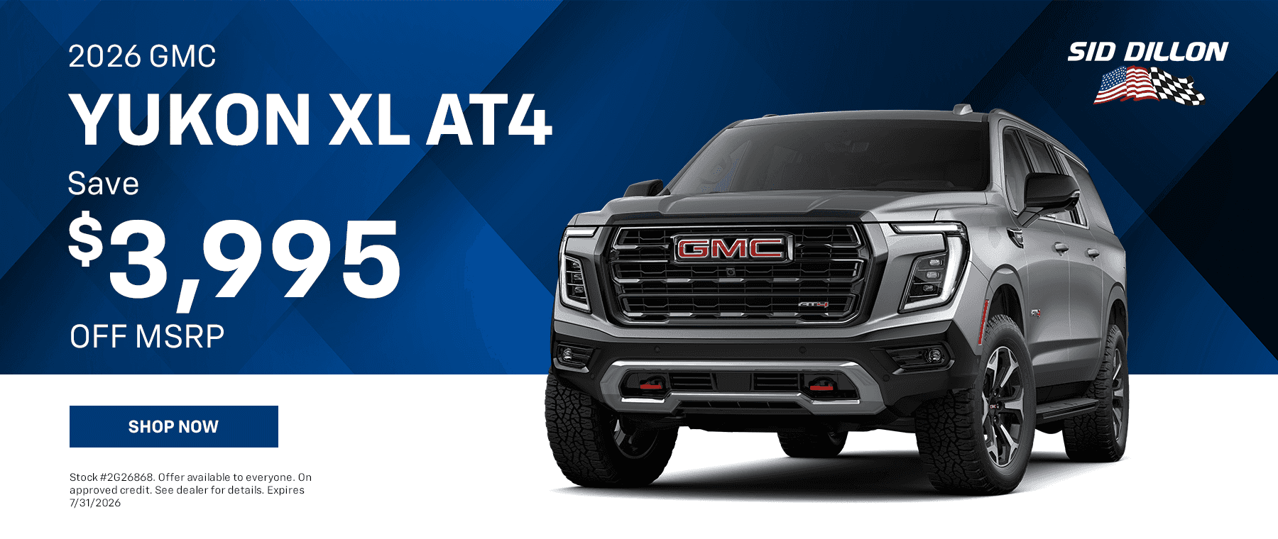 2026 GMC YUKON AT4 ULTIMATE