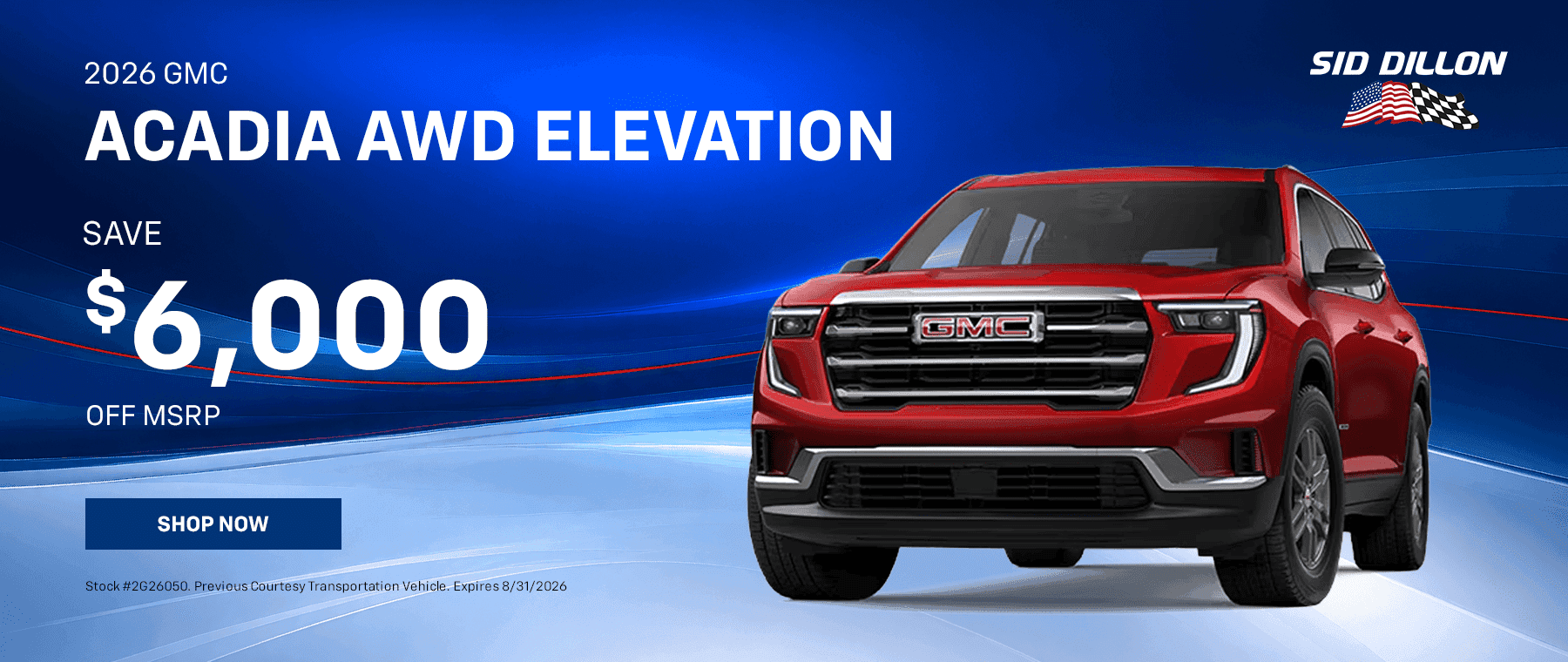 2026 GMC ACADIA ELEVATION