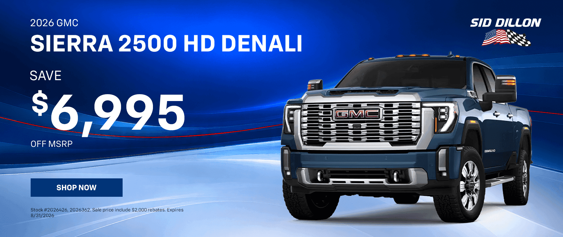 2026 GMC SIERRA 2500HD DENALI