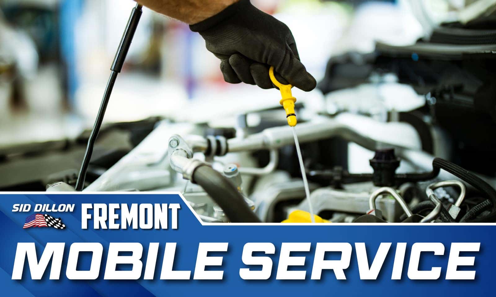 Sid Dillon Buick GMC Fremont Mobile Service vehicle providing convenient automotive service