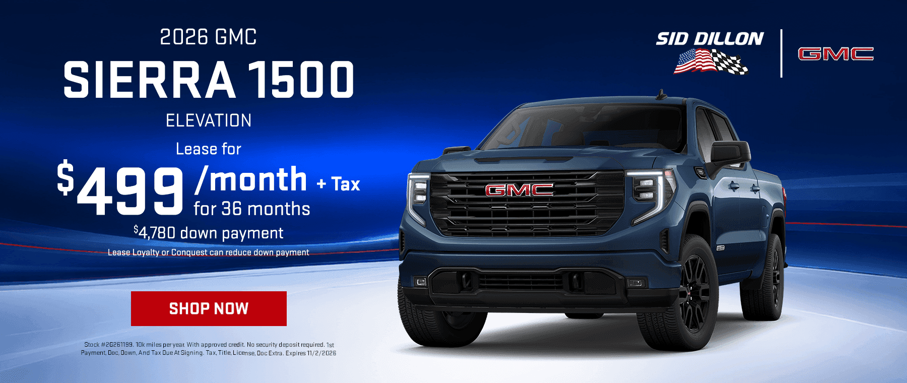 2026 GMC Sierra 1500 Elevation