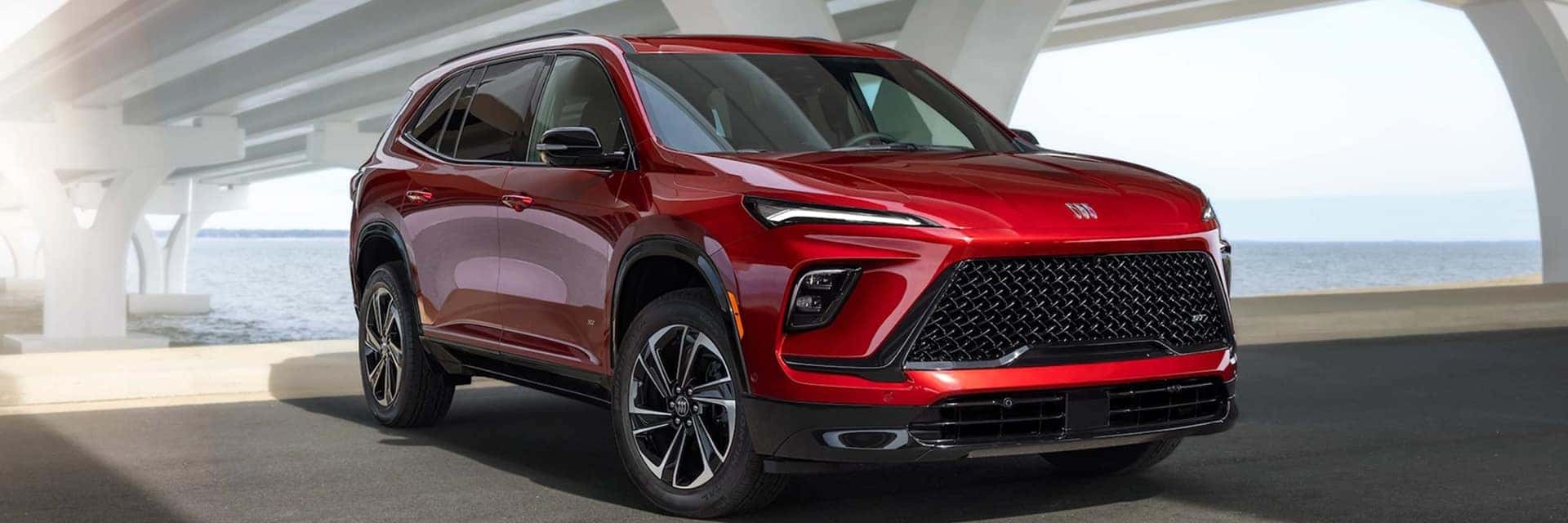red 2026 buick enclave parked